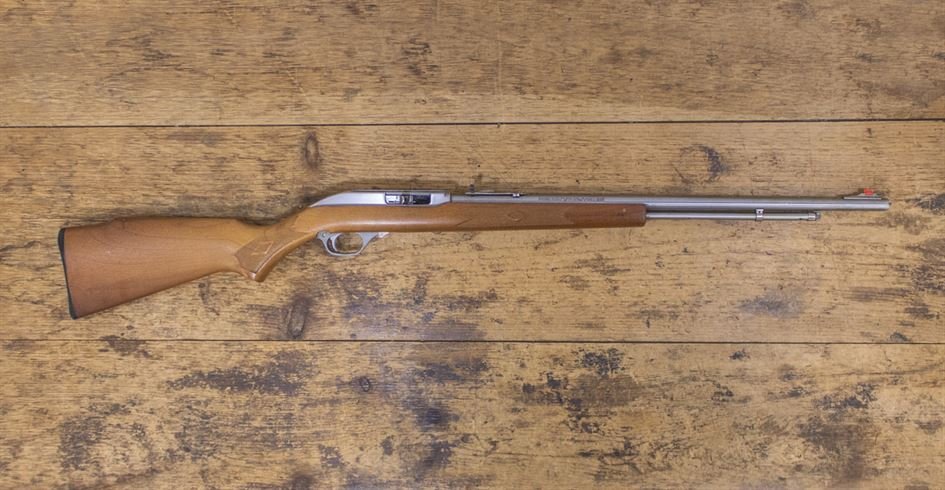 Marlin 60 SB 22LR Police Trade-In Rifle with Stainless Steel Barrel